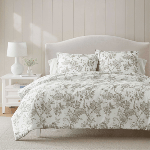 Martha Stewart Avery Floral Reversible Comforter Set