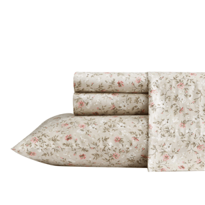 Laura Ashley(R) Bonnie Cotton Sateen Sheet Set