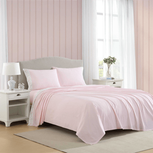 Laura Ashley(R) Victorian Scroll Percale Sheet Set alternate view