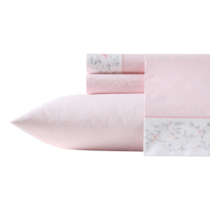 Laura Ashley(R) Victorian Scroll Percale Sheet Set