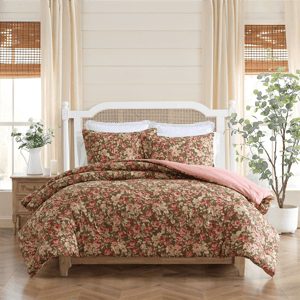 Laura Ashley(R) Bloomsbury 3pc. Reversible Comforter Set