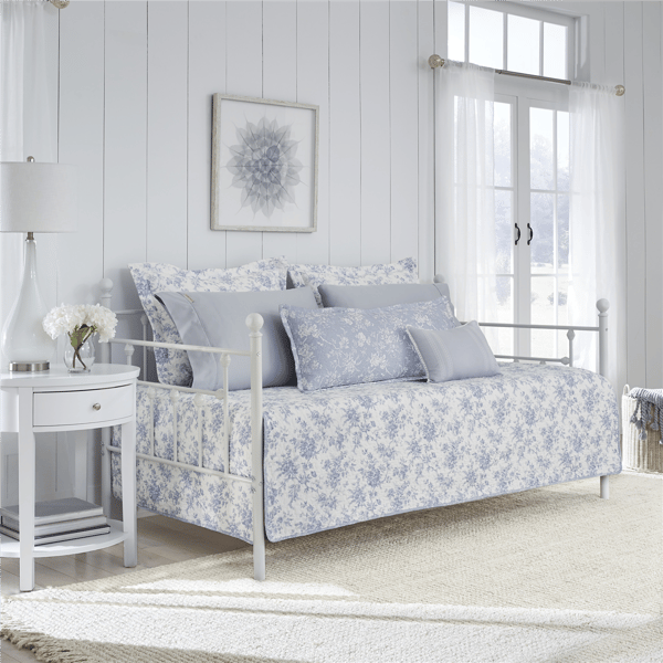 Laura Ashley(R) 4pc. Walled Garden Cotton Daybed Bedding Set