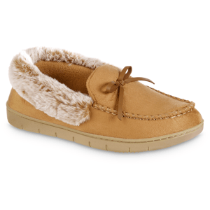 Womens Isotoner Microsuede Rae Moccasin Slippers
