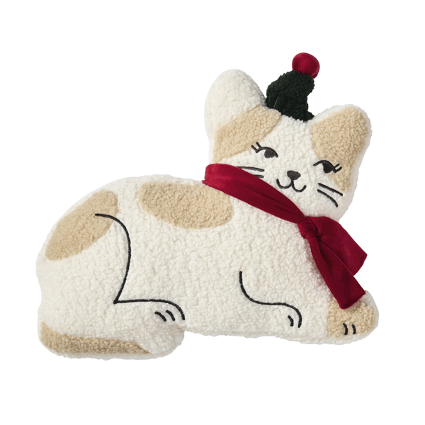 Hallmark Holiday Cat Shaped Decorative Pillow - 16 x 12 alternate view