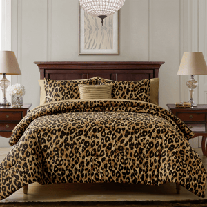 VCNY Home Cheetah 8pc. Reversible Bed-in-a-Bag Comforter Set