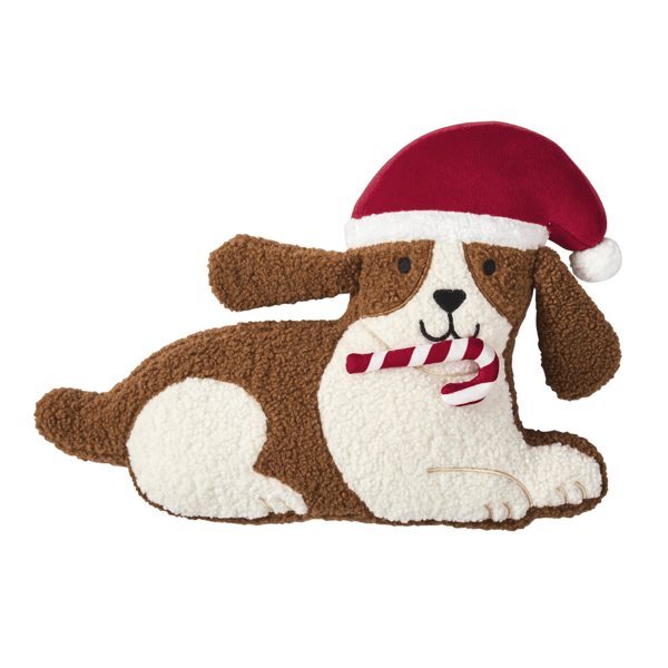Hallmark Holiday Dog Shaped Decorative Pillow - 16 x 12 alternate view