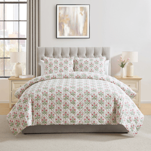 VCNY Home Ellia Taupe 3pc. Pinsonic Quilt Set alternate view