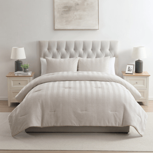 VCNY Home Herringbone 3pc. Microfiber Comforter Set