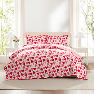 Hallmark Love Art 3pc. Quilt Set