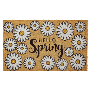 VCNY Home Hello Spring Floral Outdoor Coir Doormat