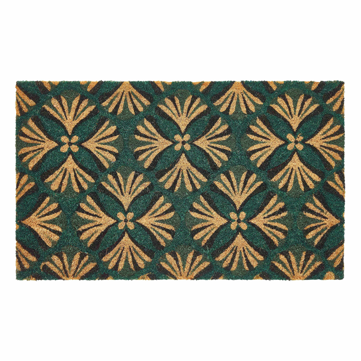 Vcny Home Tribal Finn Outdoor Coir Doormat, 18" x 30" - Multi