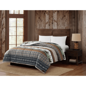 Mossy Oak(R) Rock Ledge Creek Stripe Comforter