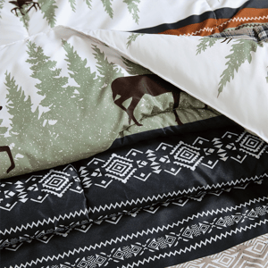 Mossy Oak(R) Rock Ledge Creek Stripe Comforter alternate view