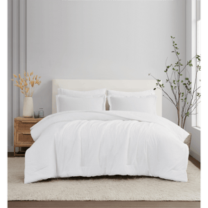 Brooklyn Loom Solid Linen 3pc. Comforter Set