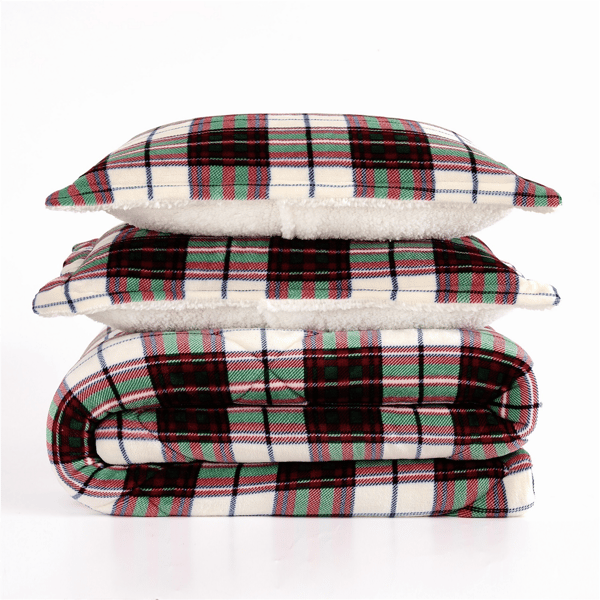 Truly Soft Cuddle Warmth Marlon Plaid 3pc. Comforter Set alternate view