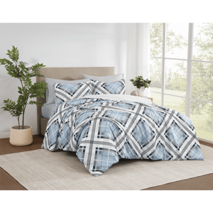 Truly Soft Lars Plaid 3pc. Reversible Duvet Set