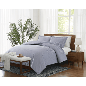 Brooklyn Loom Pinstripe 3pc. Duvet Set