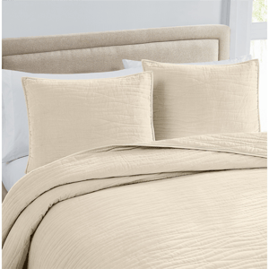 Royal Velvet Wavy Cotton Velvet 3pc. Quilt Set