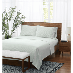 Brooklyn Loom Pinstripe 4pc. Sheet Set
