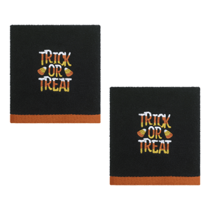 Avanti Trick or Treat Halloween 2pk. Embroidered Hand Towels