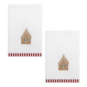 Avanti Gingerbread Man 2pc. Bath Towel Collection