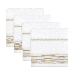 Nicole Miller Sydney 4pk. Washcloth Set