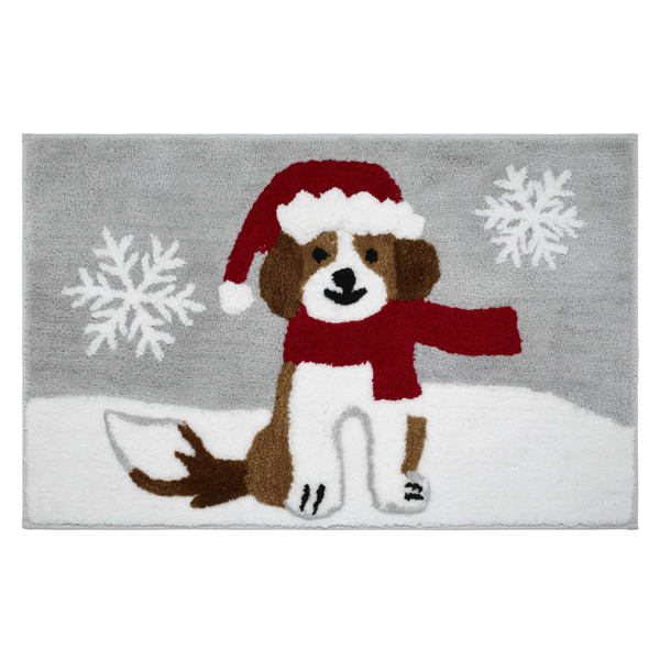 Avanti Puppy Santa Bath Rug