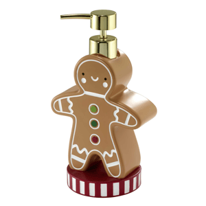 Avanti Gingerbread Man Soap/Lotion/Sanitizer Dispenser