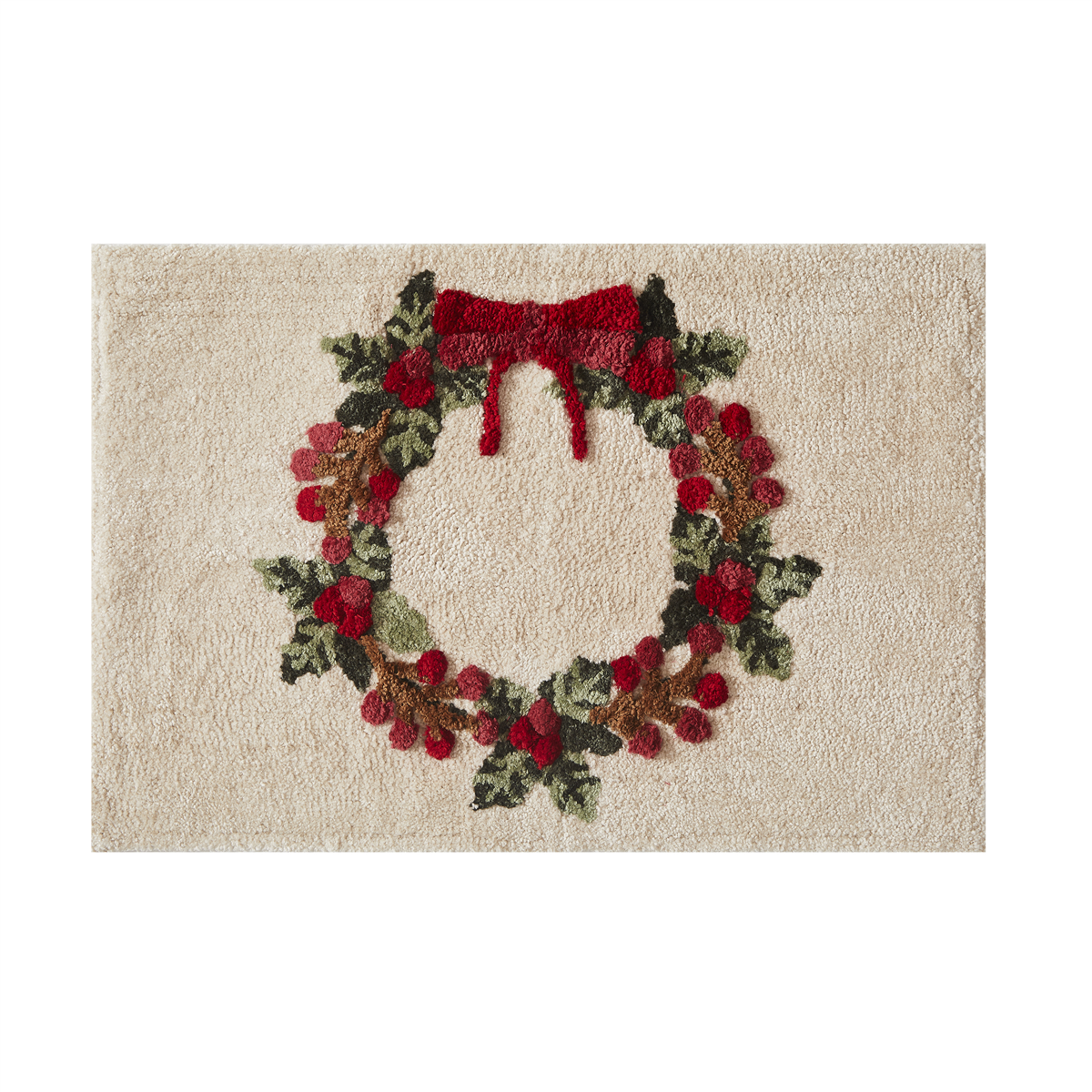Avanti Patchwork Plaid Decorative Holiday Bath Rug, 20" x 30" - Multi
