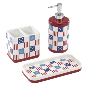 Avanti Heritage 3pc. Bath Accessory Set