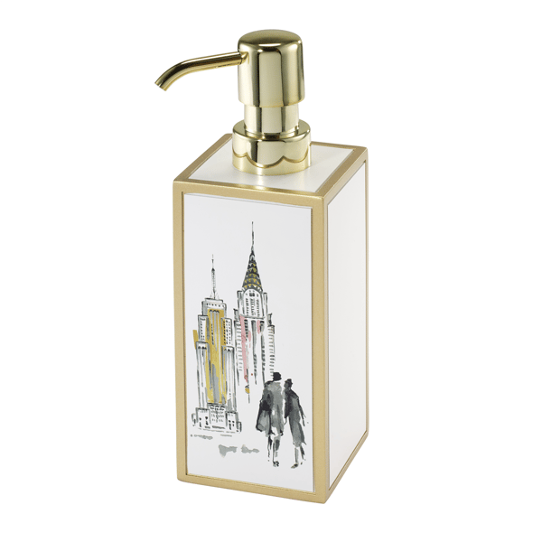 Nicole Miller City Girl Lotion/Soap Dispenser