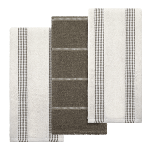 IZOD(R) Saybrook 3pc. Kitchen Towel Set