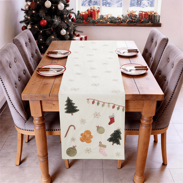 Avanti Holiday Icons Runner - 14x72