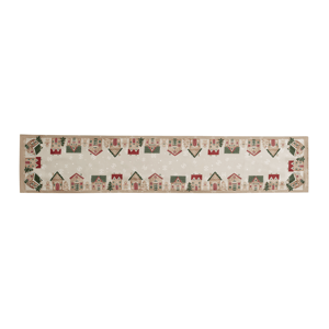 Avanti Linens Gingerbread Village Runner - 72in.