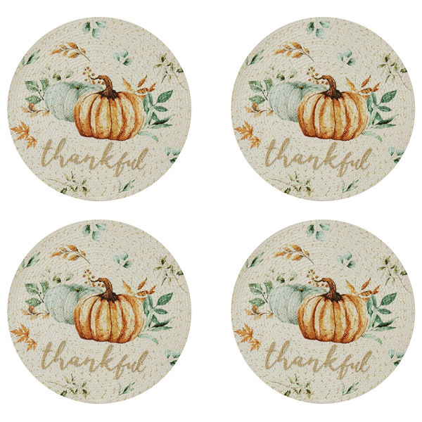 Avanti Grateful Patch Placemats - Set of 4