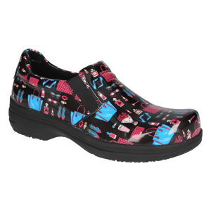 Womens Easy Works by Easy Street Stylish Bind Twin Gore Clogs