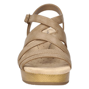 Womens Easy Works by Easy Street Rosella Strappy Wedge Sandals alternate view
