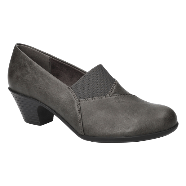 Womens Easy Street Fondly Block Heel Comfort Shooties