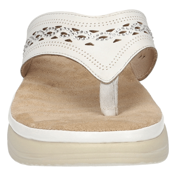 Womens Easy Street Sonny Platform Thong Sandals alternate view