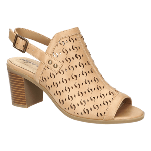 Womens Easy Street Chellie Block Heel Sandals