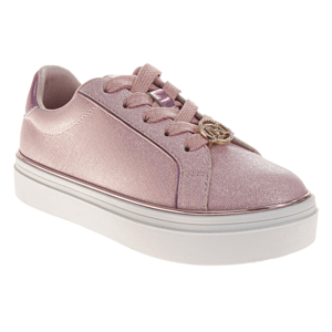 Big Girls Badgley Mischka(R) Glittery Fashion Sneakers