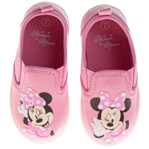 Toddler Girls Disney(tm) Minnie Mouse Slip-On Canvas Sneakers