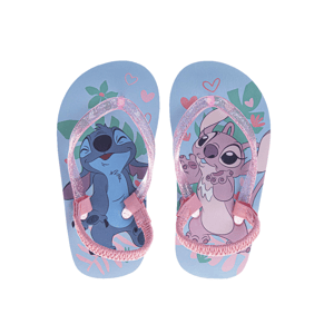 Toddler Girls Disney(tm) Stitch & Angel Dual Sizes Flip-Flops