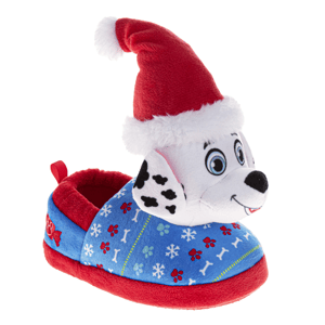 Little Boy Paw Patrol Chase & Marshall Christmas Santa Slippers