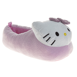 Little Girls Hello Kitty(R) Dual Sizes 3D Slippers