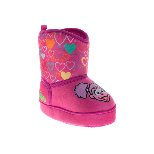 Toddler Girls Sesame Street(R) Abby Cadabby Boots Slippers