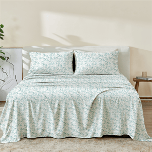 Patina Vie Maison Killian Microfiber Chamblee Blue Sheet Set