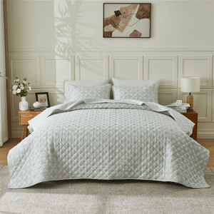 Patina Vie Maison Vintage Floral Bowden Courtyard 3pc. Quilt Set