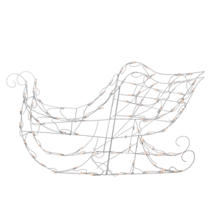 Brite Star 42in. Lighted Sleigh Outdoor Christmas Decoration