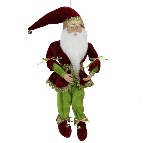 Northlight Whimsical Elf Hanging Christmas Figure